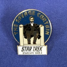 Star Trek Episode Pin-Hollywood 1993 The Savage Curtain