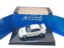 AUTOart 1/43 Mitsubishi Lancer Evolution VI GSR Evo 6 White Diecast Model