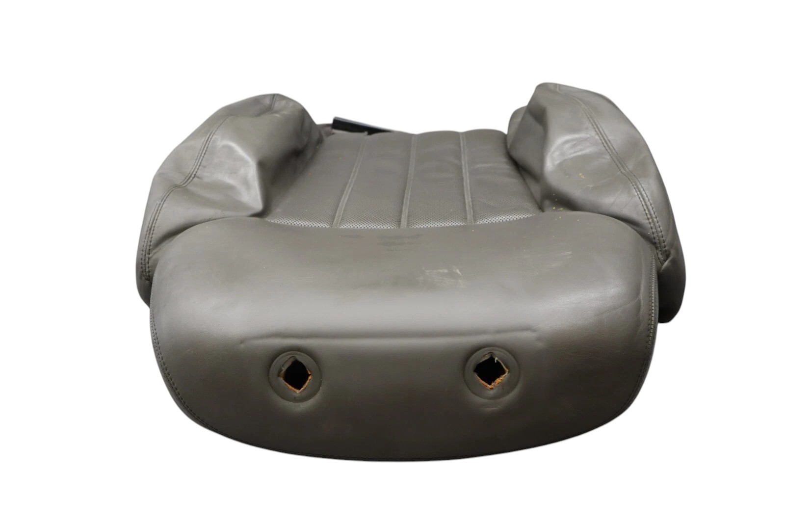 06-12 Bentley Continental Front Left Side Lower Bottom Seat Cushion Black OEM