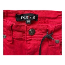 18 Size Jeans Red for Boys for sale
