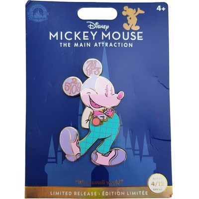 Disney Store Mickey Mouse Its A Small World Pin The Main Attraction 4/12 Anstecker