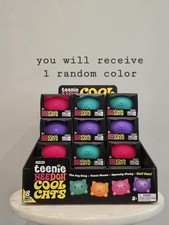 NeeDoh Cool Cats Squishy Stress Toy Fidget NEW 1 Random Color Ship Now Authentic