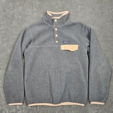 Patagonia Synchilla Snap-T Fleece Jacket Womens XS Gray Pullover STY25455