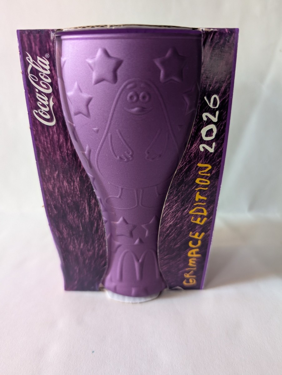 McDonald's 2026 Grimace Coca Cola Glass | eBay