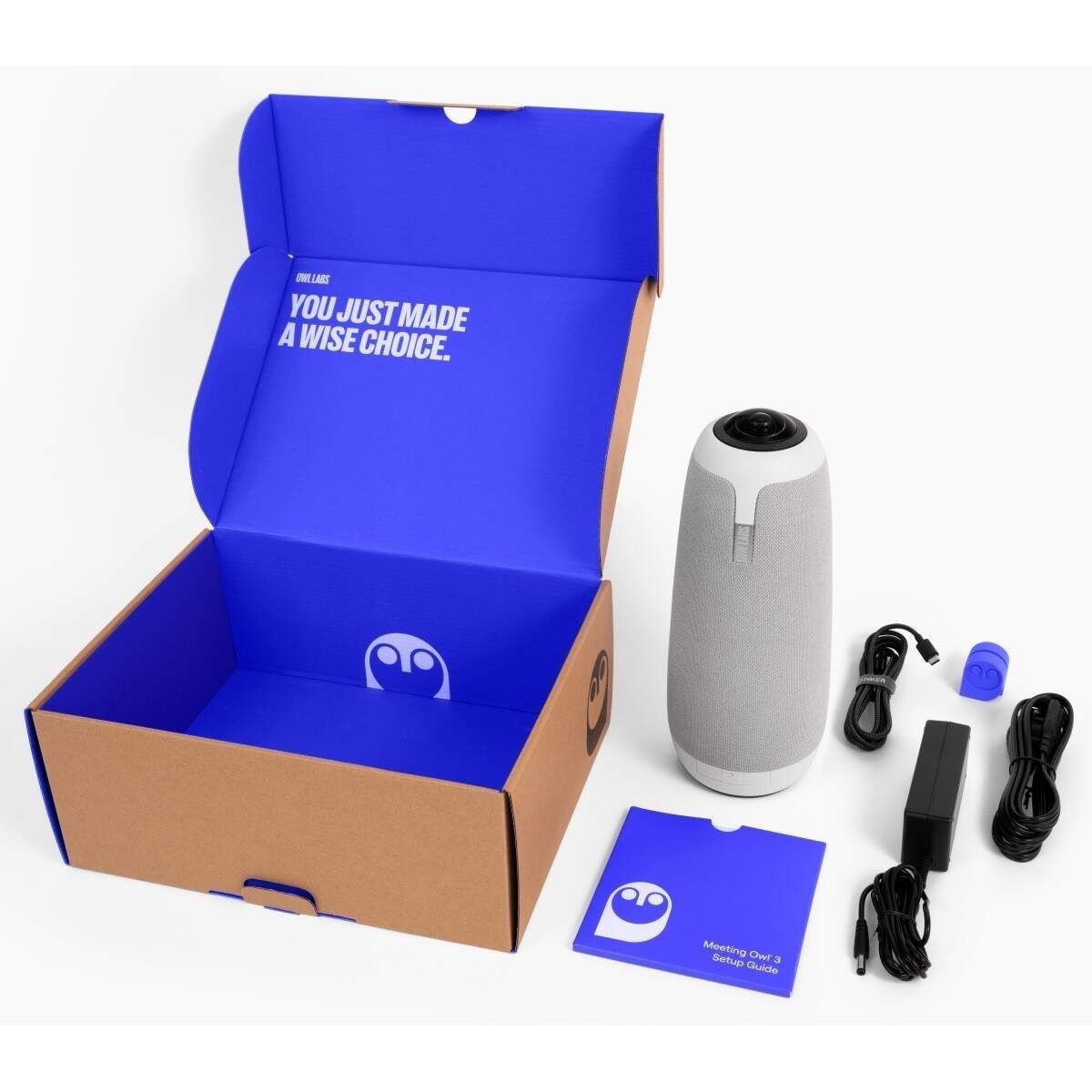 Owl Labs Meeting Owl Pro 1080p Smart Conferencing Camera - White