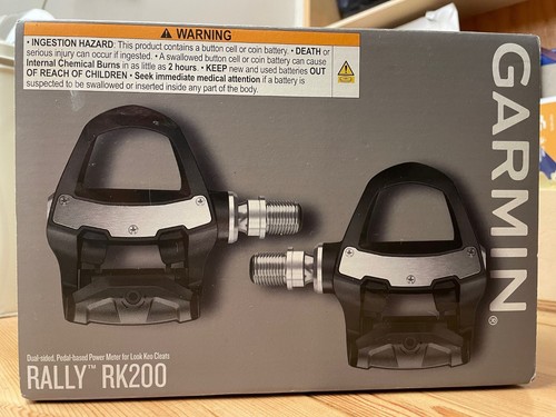 Garmin Rally RK200 Dual Sided Power Meter Pedals (Look Keo Cleat ...