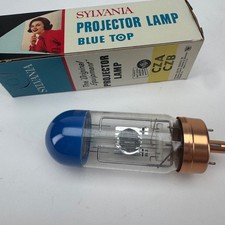 Vintage Sylvania CZA CZB Blue Top Projector Lamp 500W 120V NOS in Box