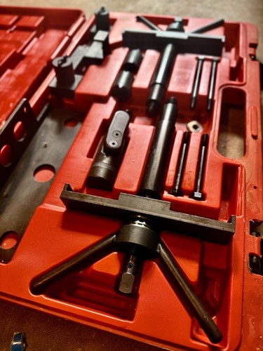 EWK CAMSHAFT CAM ENGINE ALIGNMENT TOOL KIT SETTING TOOL  COMPLETE KIT W/ Case - Picture 4 of 8