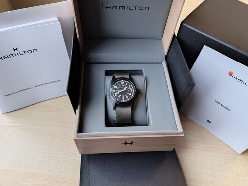 Hamilton Mechanical PVD Watch - Picture 2 of 9