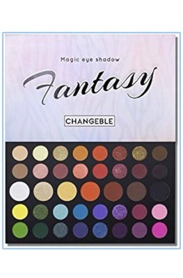 40 Colors High Pigmented Shimmer Matte Eyeshadow Makeup Palette Full Spectrum Ar