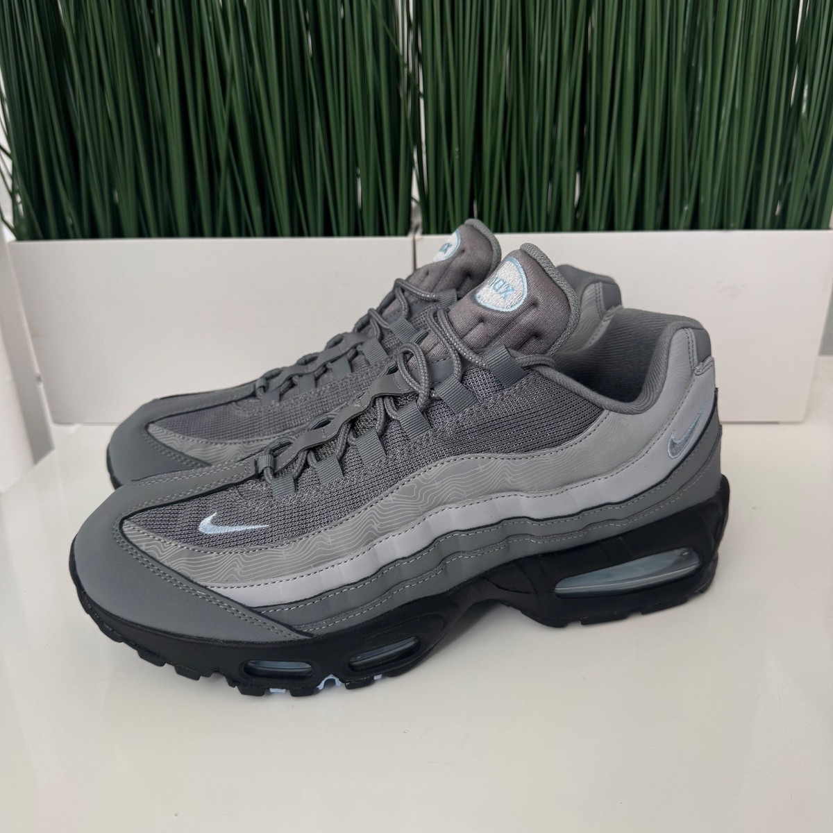 Nike Air Max 95 OG NBY Big Bubble Cool Grey Mens Shoes IB7682-001 