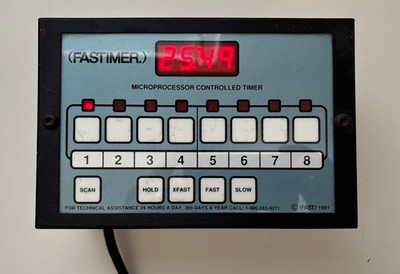 Kitchen Brains FASTIMER 800 stainless steel 8-channel timer