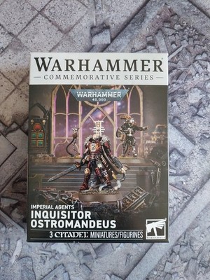Warhammer 40k Inquisitor Ostromandeus - Neu OVP Commemorative Series