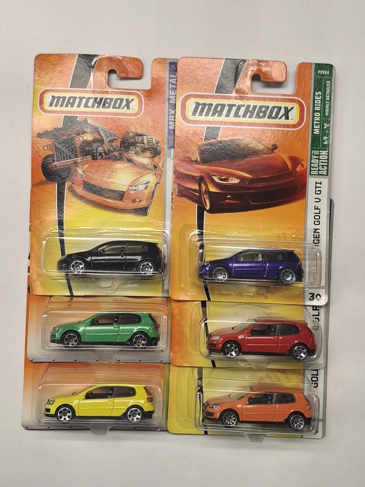 Matchbox Volkswagen Golf V GTI. Lot of 6. L2 - Image 2 of 4