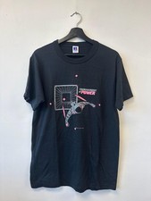 Vintage Tournament Of Power Graphic Shirt Mens Medium Black Russell Athletic 90s