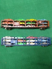 N Scale Trix 2 Auto Carrier With 12 Cars