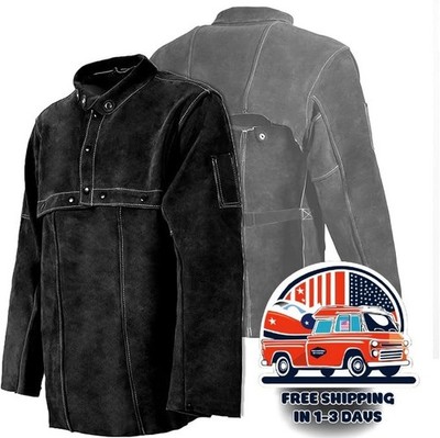 Delantal de soldadura resistente con mangas, resistente al calor y al fuego NEW