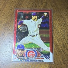 Topps 2022 Series One Brandon Hughes Rookie Chicago Cubs Baseball Card #97 /199. rookie card picture