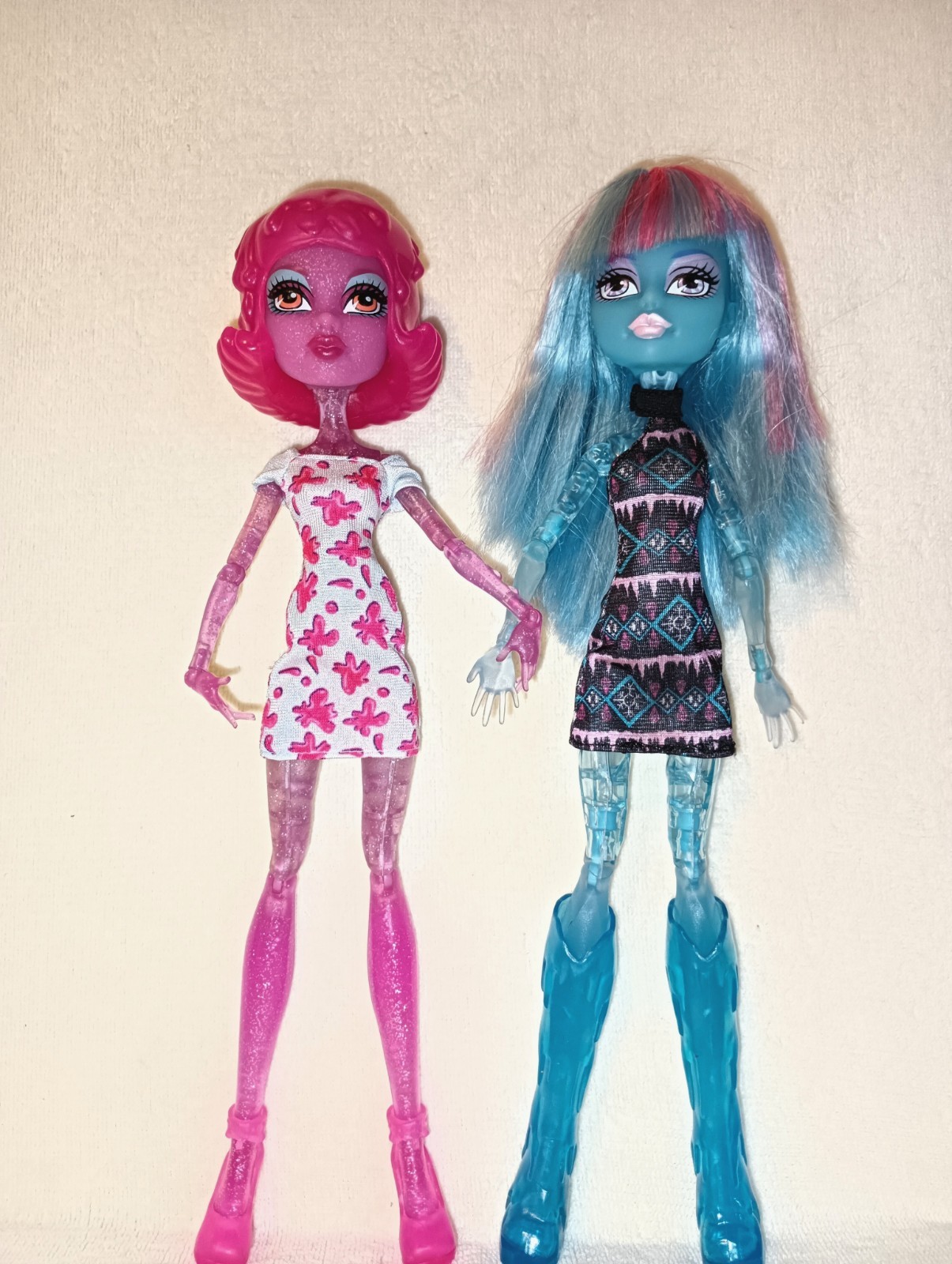 Monster High Create A Monster - Blob & Ice Girls. TOTALLY COMPLETE & FLAWESOME!