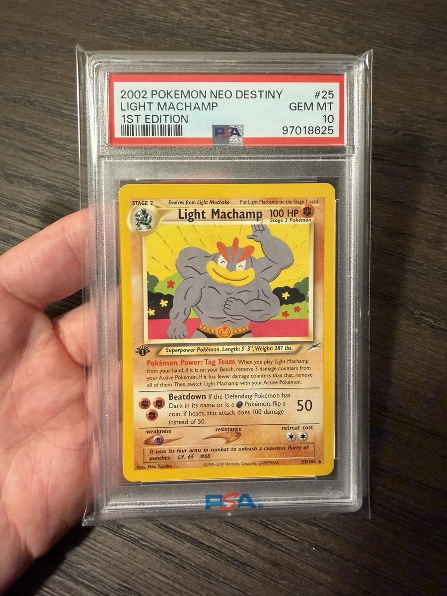 First Edition Pokémon Machamp Individual Cards | eBay