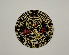 Cobra Kai embroidery iron-on patch  9cm  