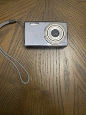 Olympus FE-4000 12 MP Silver Digital Camera / Battery No Charger Untested