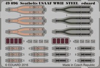 Seatbelts Usaaf Wwii Steel / 1:48 - Eduard 49096