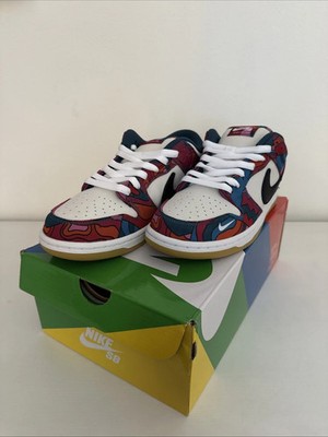 Nike SB Dunk Low Pro X Parra US8.5 EU42 DH7695 600