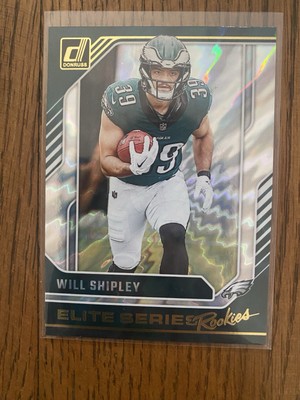 2024 Donruss Will Shipley Elite Series Rookie Insert Philadelphia Eagles Card