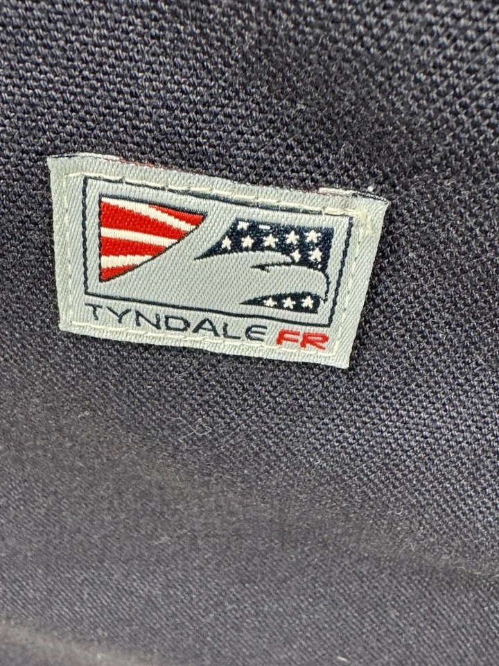 Tyndale Fr Vest XL 47 Cal Cat 4 Flame Resistant USA Work Wear Canvas Energy Svcs - Image 4 of 4