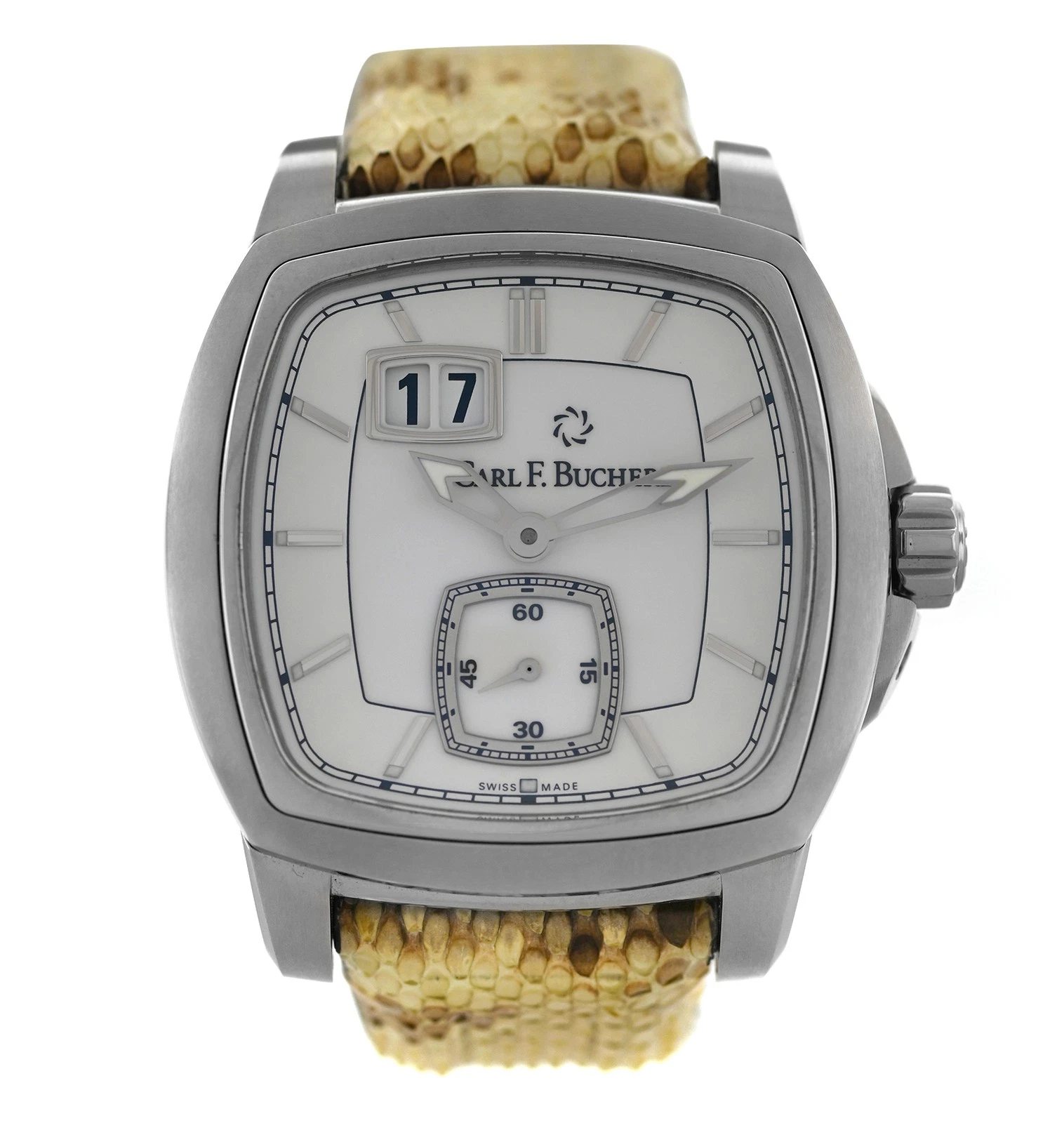 Carl F. Bucherer Patravi Evotec 00.10628.08.23.01 Date Steel 39MM Mens Automatic