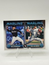 2024 Topps Update Series - Rookie Combo Anthony Maldonado, Eli Villalobos #US305