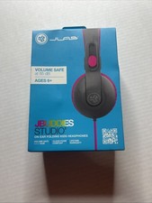 JLab JBuddies Studio 2 Kids Headphones 85dB Volume Safe Pink New In Box