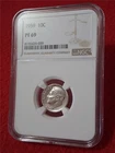 1959 10C NGC PF 69 Silver ROOSEVELT DIME                                #MF-1911