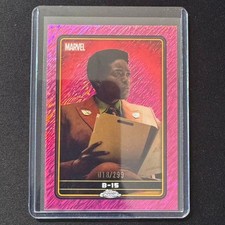 🔌IU 2025 TOPPS CHROME DEADPOOL PINK SHIMMER REFRACTOR /299 B-15 #35