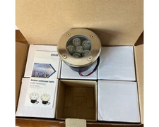 LOT OF 6 JESLED INGROUND OUTDOOR LANDSCAPE LIGHTS 6W