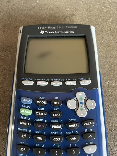 Calculadora gráfica Texas Instruments TI-84 Plus C Silver Edition para piezas - Imagen 4 de 8