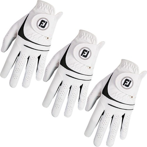 FootJoy Men's WeatherSof 1/3Pack Golf Gloves Left Hand & Right Handed Golfer AU - Picture 3 of 22