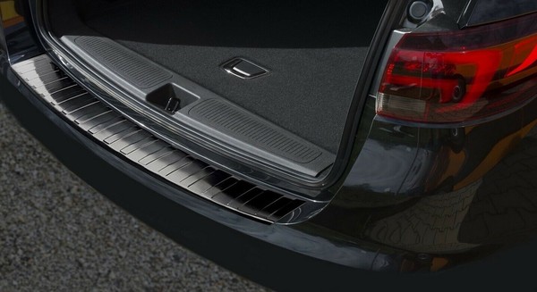 Ladekantenschutz Opel Astra K St Edelstahl Irmscher Schwarz Eloxiert I6301411-image