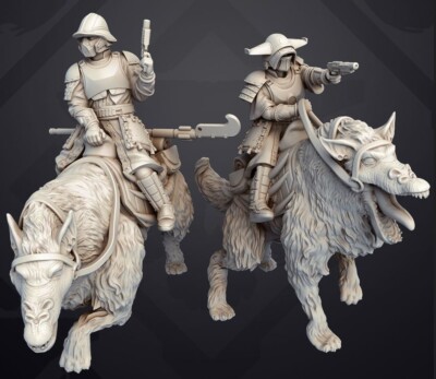 Star Wars Legions Miniaturen - Crimson Dawn Wolf Riders