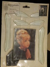 RARE NEW Glassmate Beveled Picture Frame Kit 3.5" x 5" pf 102-35 stained glass