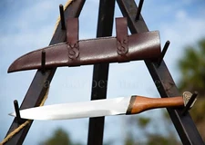 Hanwei Viking Seax 18" + Premium Leather Horizontal Sheath Historically Accurate