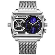 FEICE NEON MATRIX DUAL CHRONOGRAPH (Sliver)