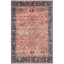 SAFAVIEH Classic Vintage CLV305P Rust / Navy Rug