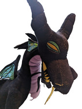 Disney Sleeping Beauty Maleficent Dragon 18" Plush Stuffed Vintage