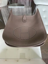 New Hermes Evelyne III PM 29 in Etoupe Color