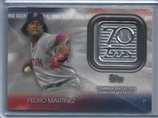 2021 Topps 70th Anniversary Manufactured Logo - Pedro Martinez - #70LP-PM