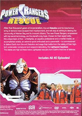 Power Rangers: Lightspeed Rescue - Complete Series 826663159271| eBay