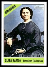 Clara Barton 2009 Topps Heritage History Card #73 (NM)