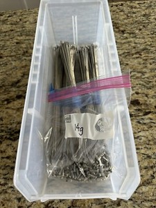 Silver 14g Stainless Steel Spokes